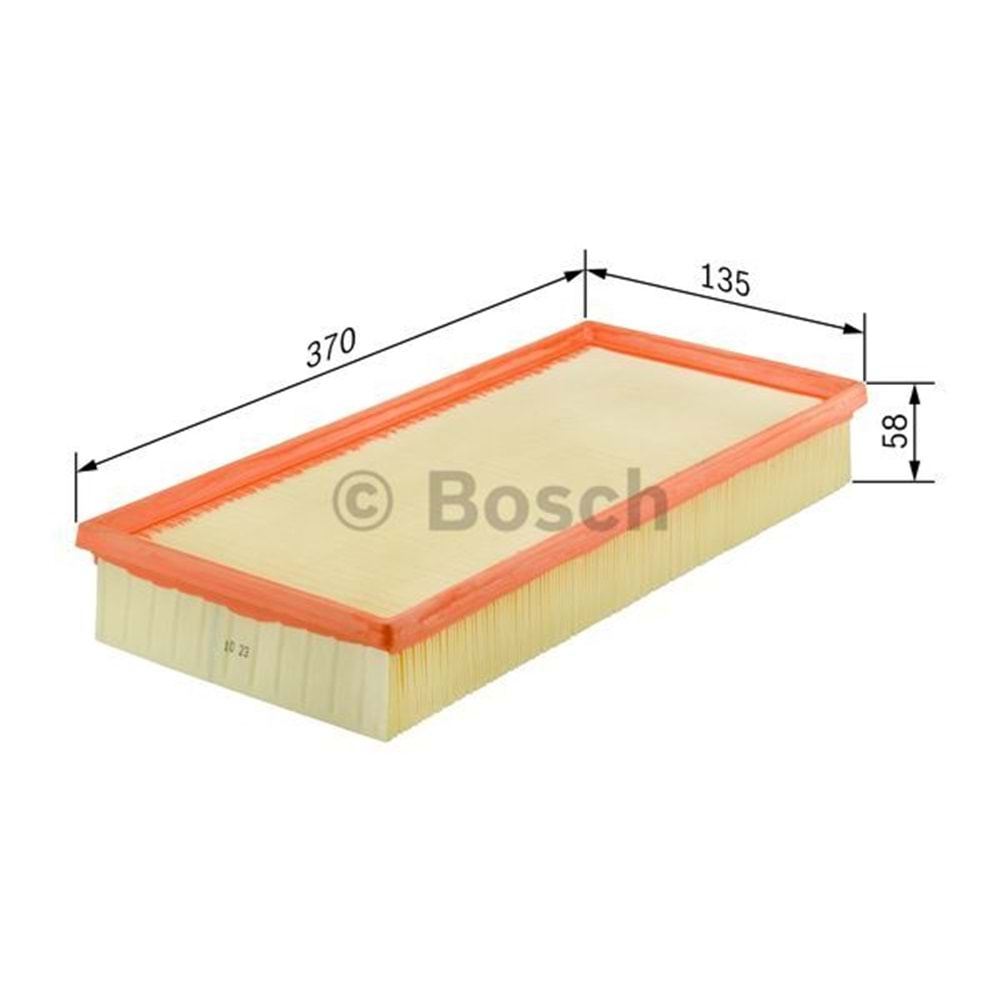 Hava Filtresi Vw Polo, Caddy, Seat Cordova, İbiza - Bosch