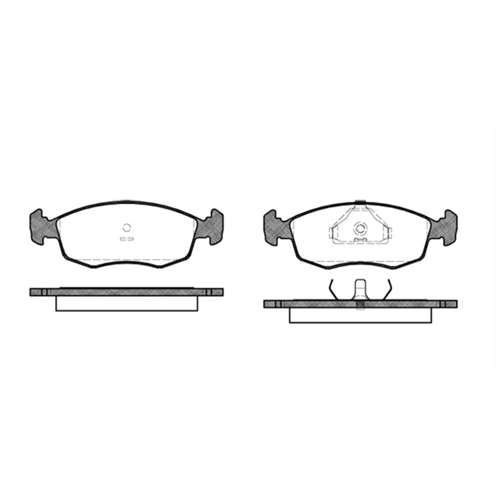 Disk Balata Ford Escort V, Mondeo I, SCORPİO Ön - REMSA