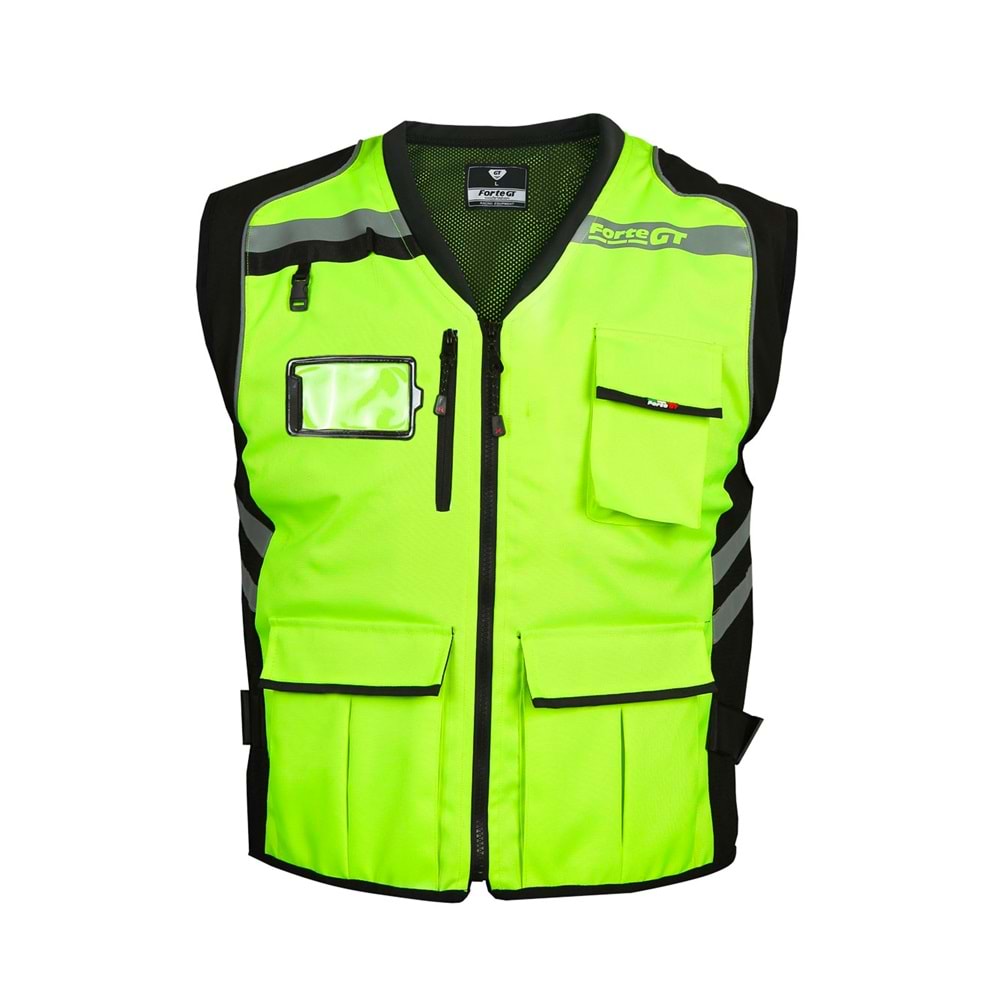 Forte GT 2001188 Motosiklet Yelek/Reflektörlü - 3XL Beden