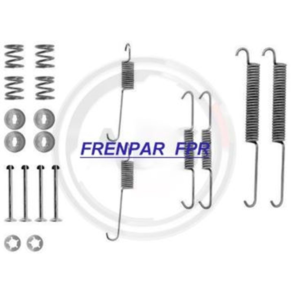 Fren Papuç Çivi Yay Takımı Citroen, Peugeot, Renault- FPR