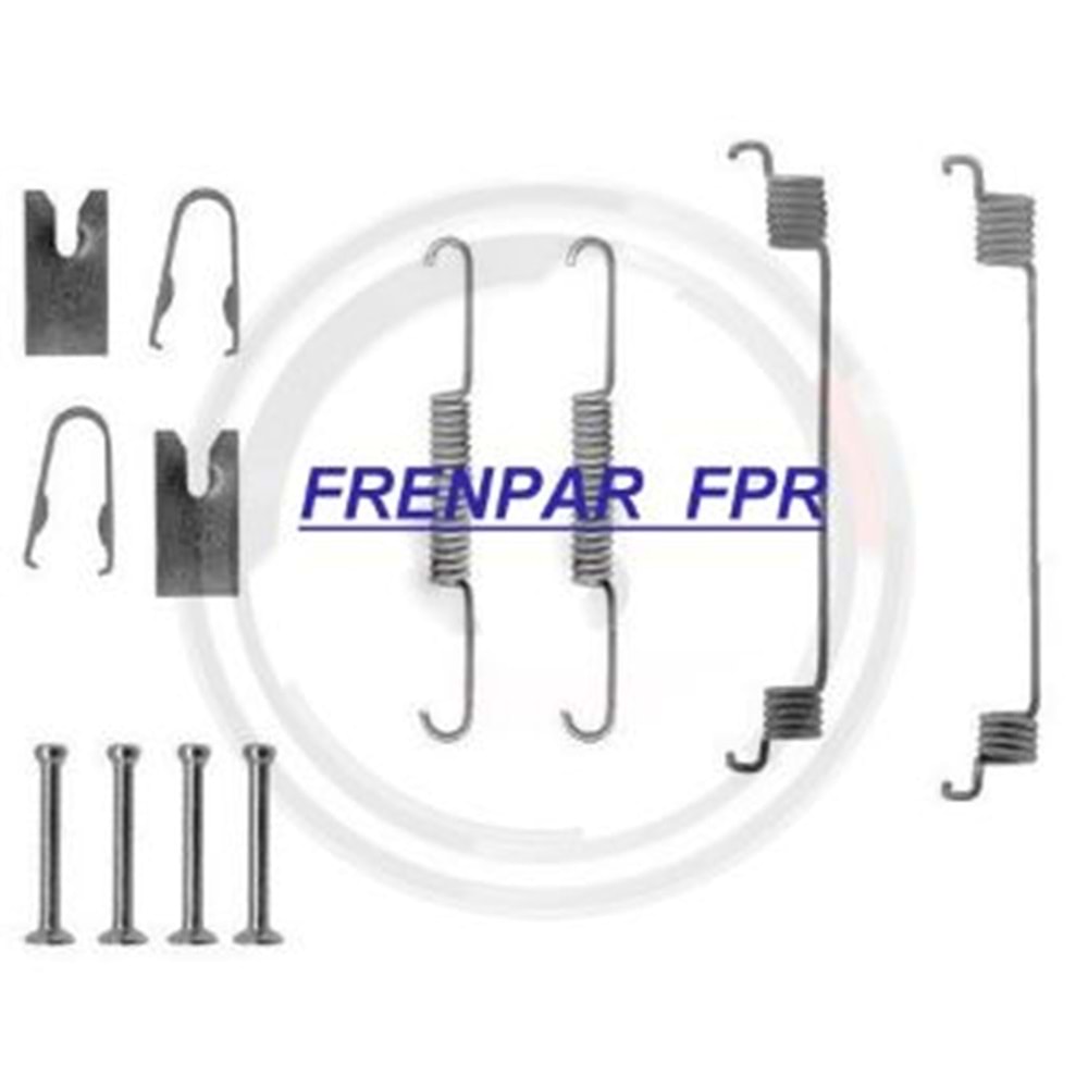 Fren Papuç Çivi Yay Takımı Ford Fiesta - FPR
