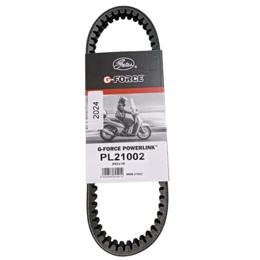 VARYATÖR KAYIŞI Gates 21002 (683x18 Scooter GY-6 50 CC Kayış (S19-001) Fransa Üretim