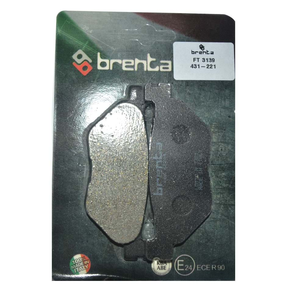 BRENTA ORGANİK BALATA ARKA GV 650, FJR 1300, XVS 1300