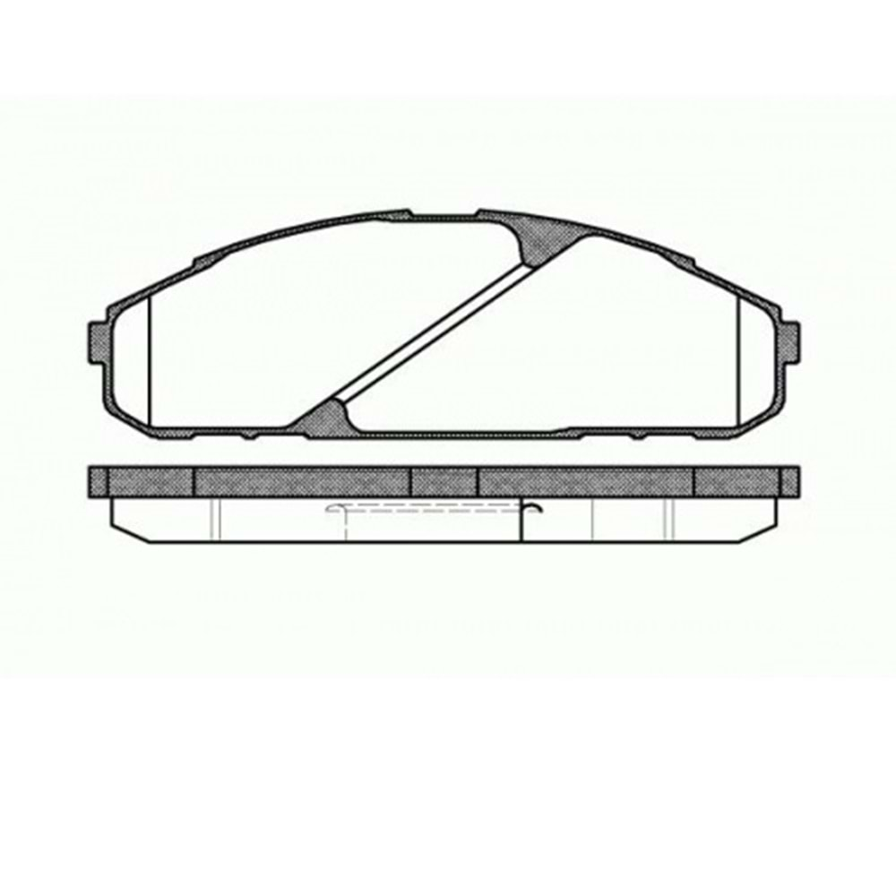 Disk Balata Nissan PATROL Ön - REMSA