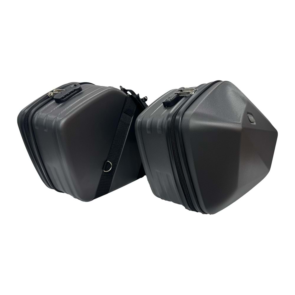 Forte Gt 70880 Prime Abs Yan Heybe Takım Motosiklet Çantası
