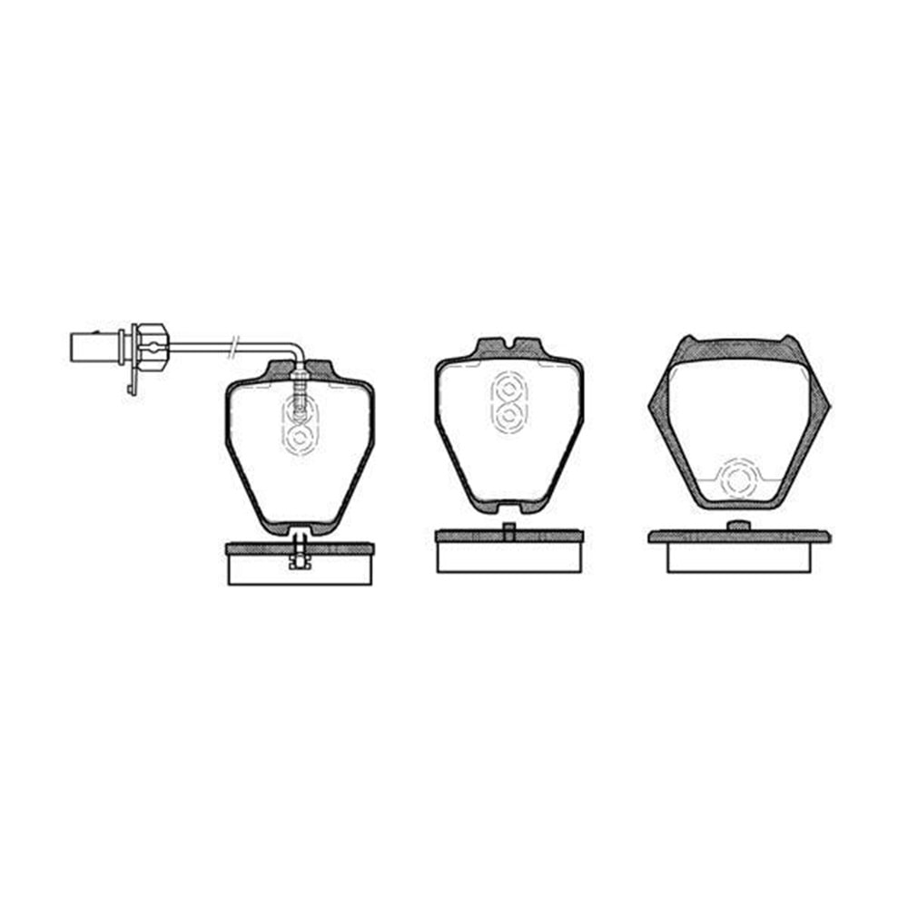 Disk Balata Vw Passat, Audi A6, A4 Ön - REMSA