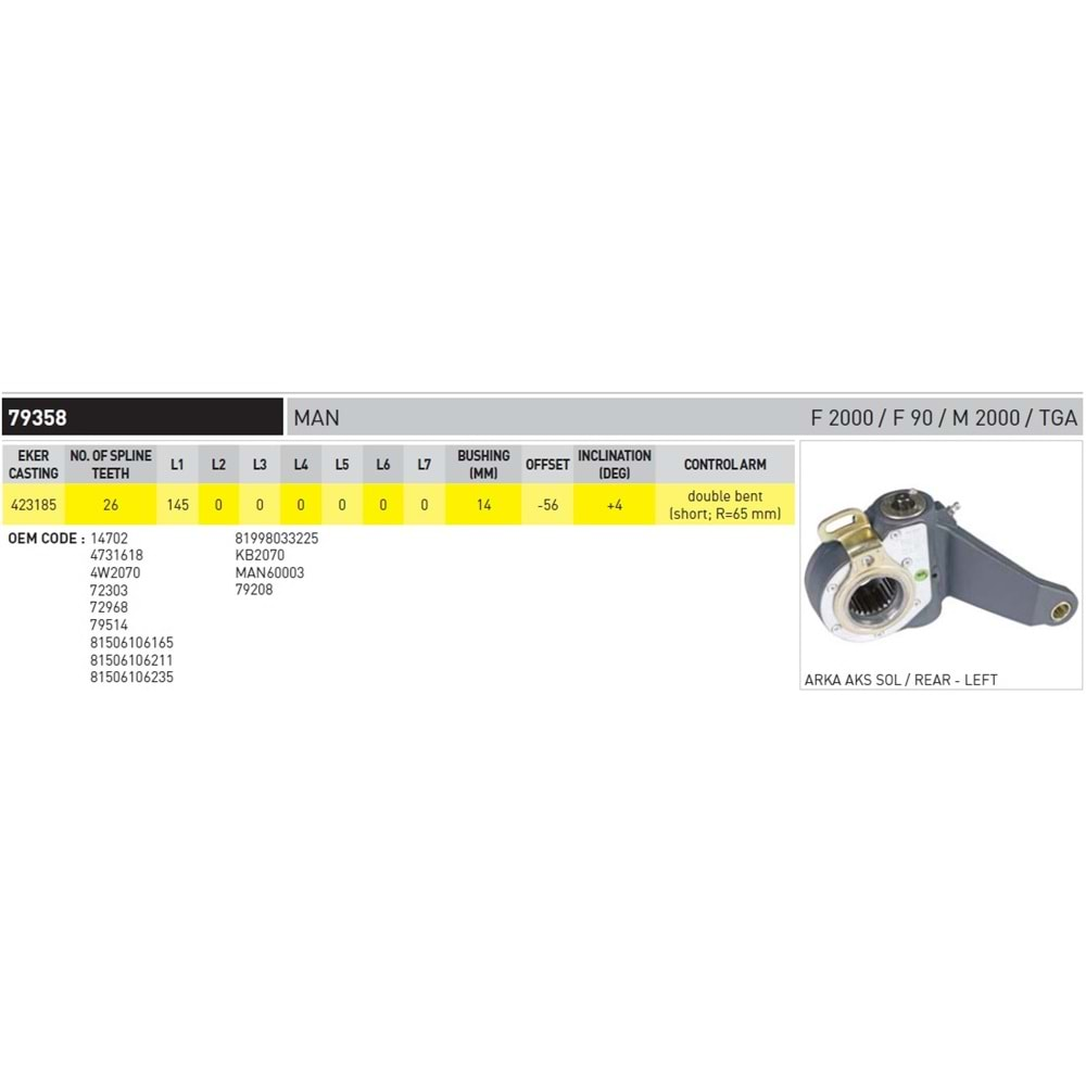 MAN 26/230-422 ARKA R CIRCIR - EKER