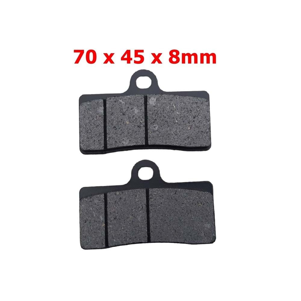 910 ÖN FREN DİSK BALATASI CF SR250 - RKS R250