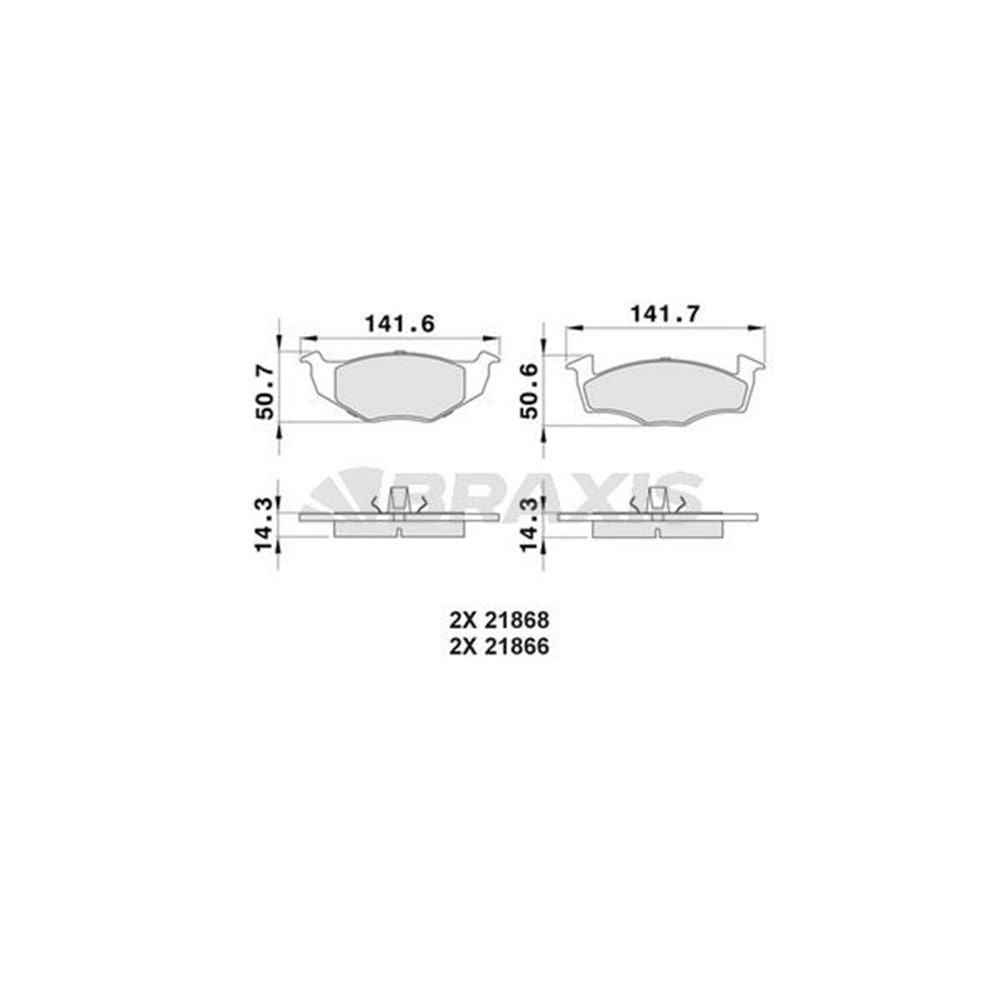 Disk Balata Vw Polo, Seat Toledo (İNCE) Ön