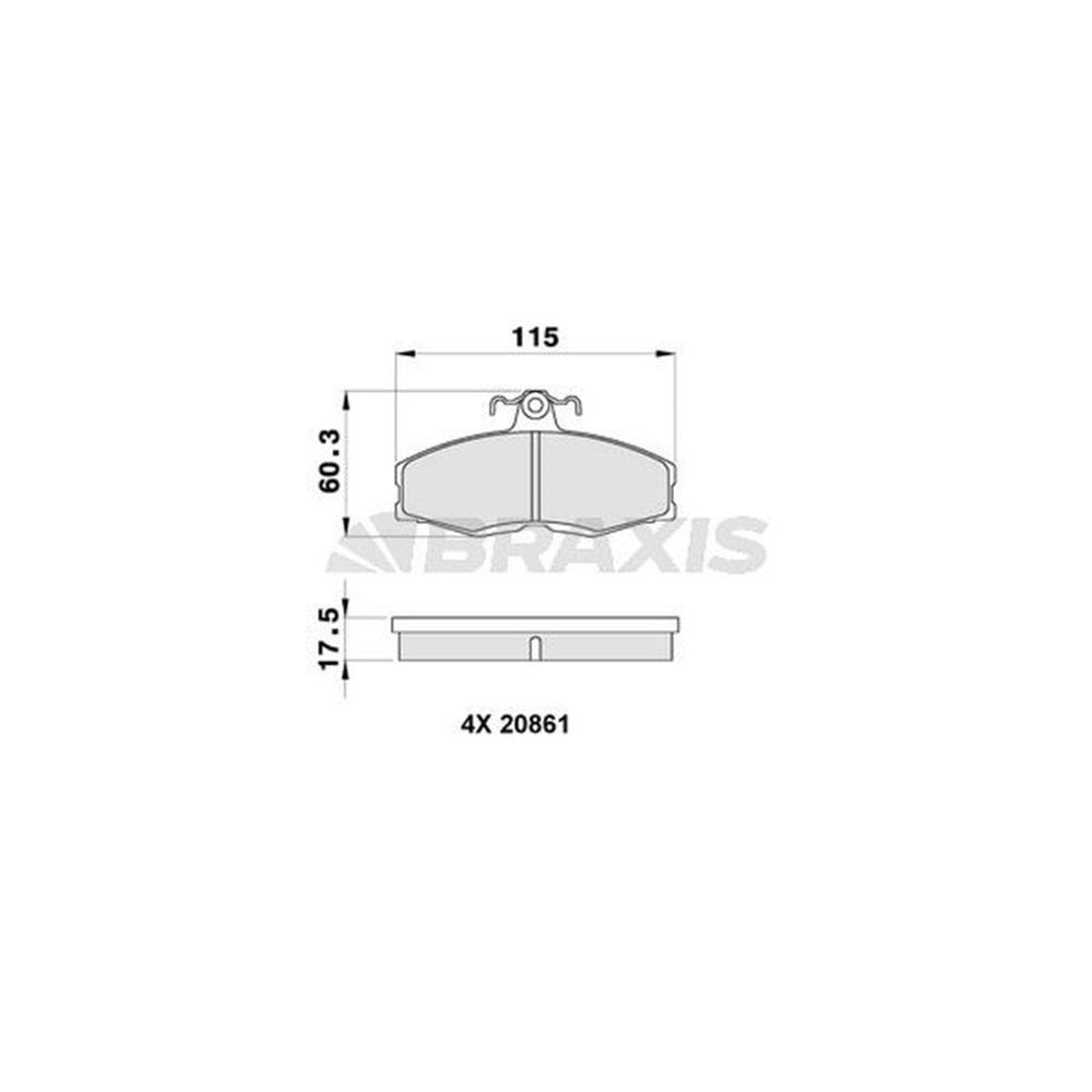 Disk Balata Skoda Favorit 136 1.3 Ön