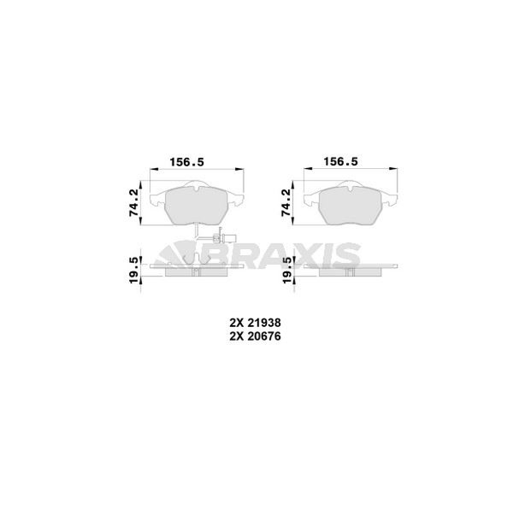 Disk Balata Audi, Seat, Skoda