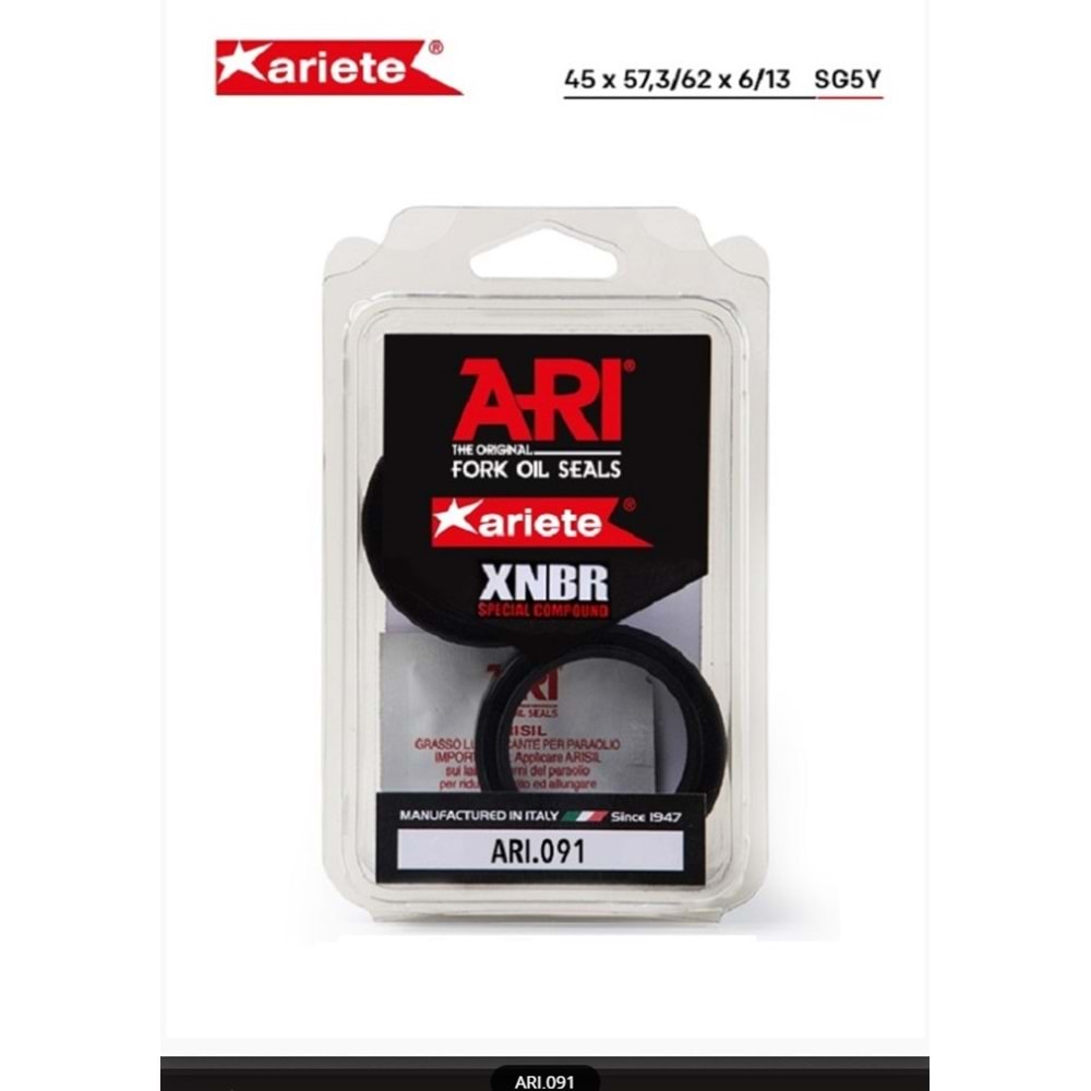 AMORTİSÖR TOZ KEÇESİ ÖN 45 X 57,3/62 X 6/13 SG5Y