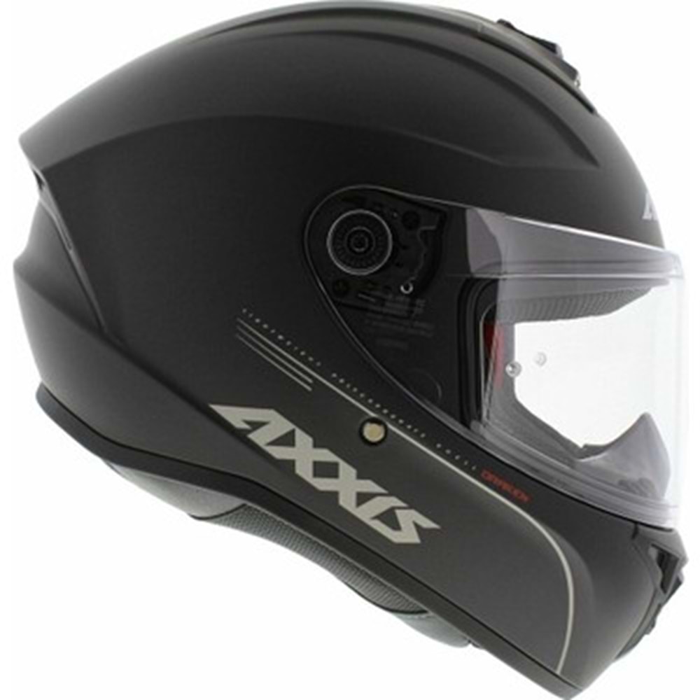 Axxis Draken S Solıd V.2 Mat Siyah Kask - M