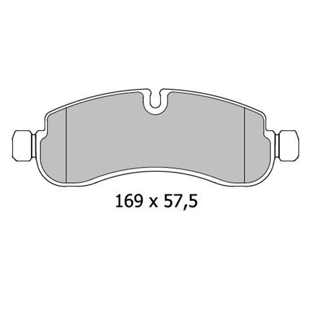 Disk Balata Renault Master IV Arka