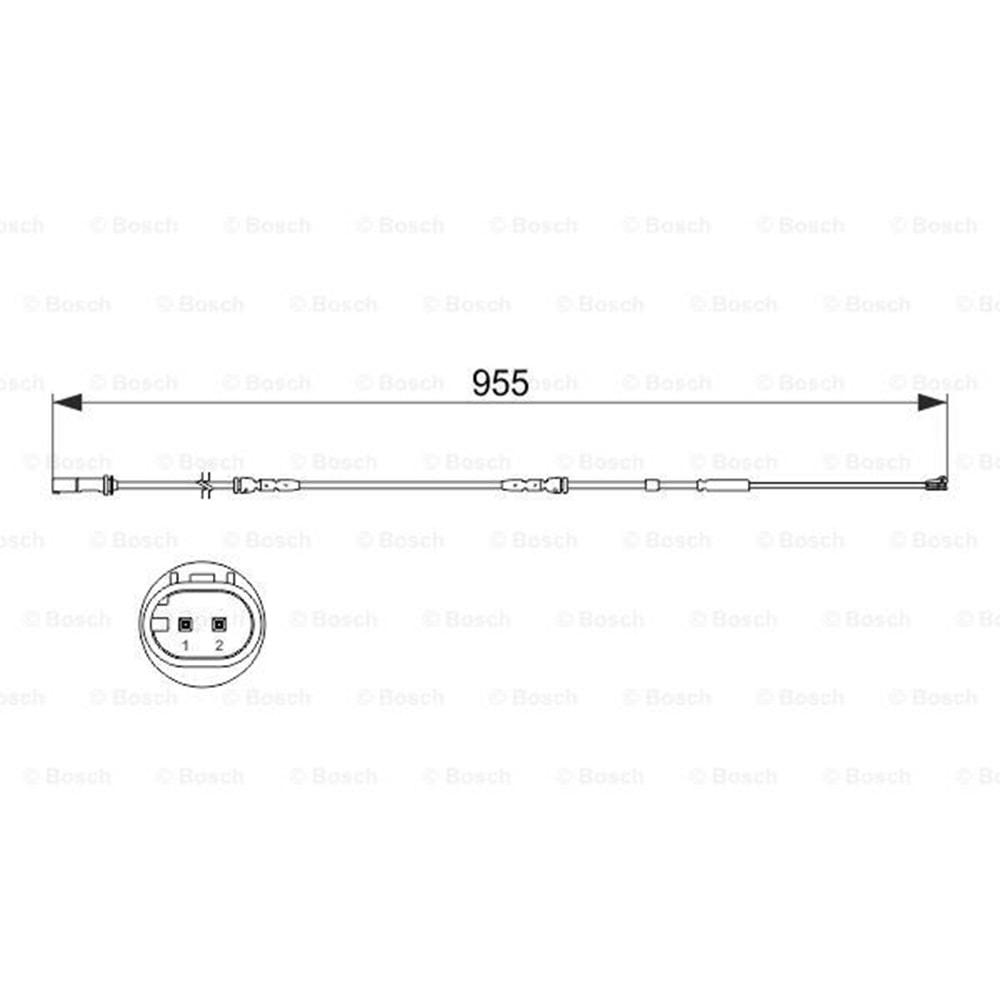 Fren Balata İkaz Fişi Ön Bmw X Serisi