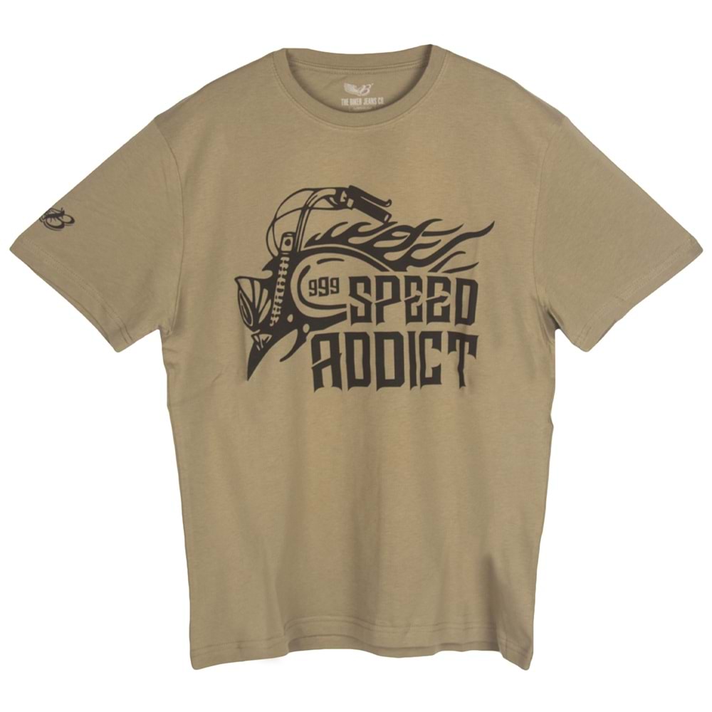 Speed Addict Haki T-Shirt, Tişört - 2XL Beden