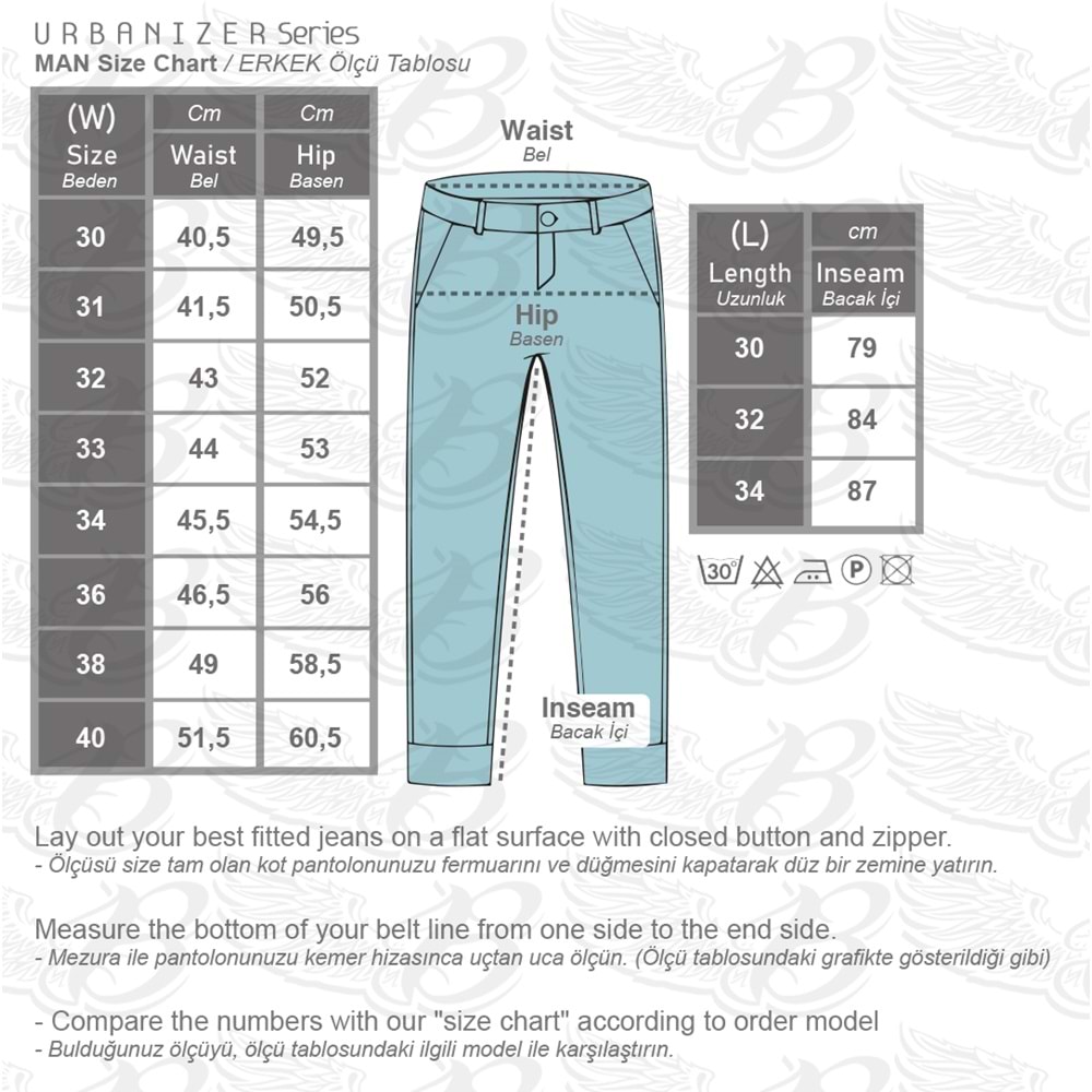 Black Iron Flexi V4 Korumalı Motosiklet Kot Pantolonu Erkek Siyah - 31-32