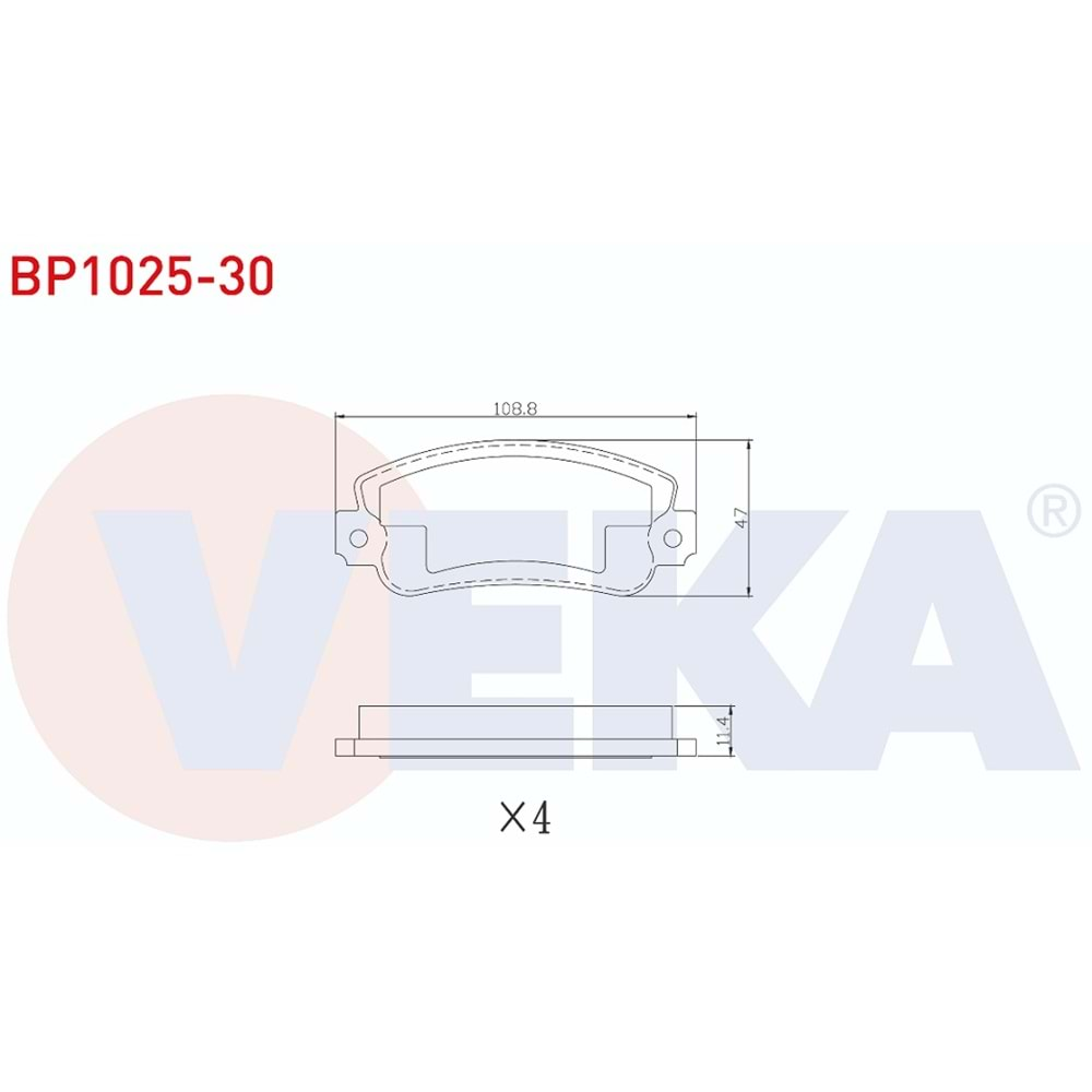 Disk Balata Fiat Tempra 2,0 Arka - VEKa