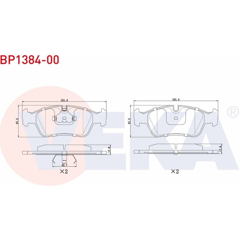 Disk Balata Bmw 3 Serisi (E36) 316İ Ön