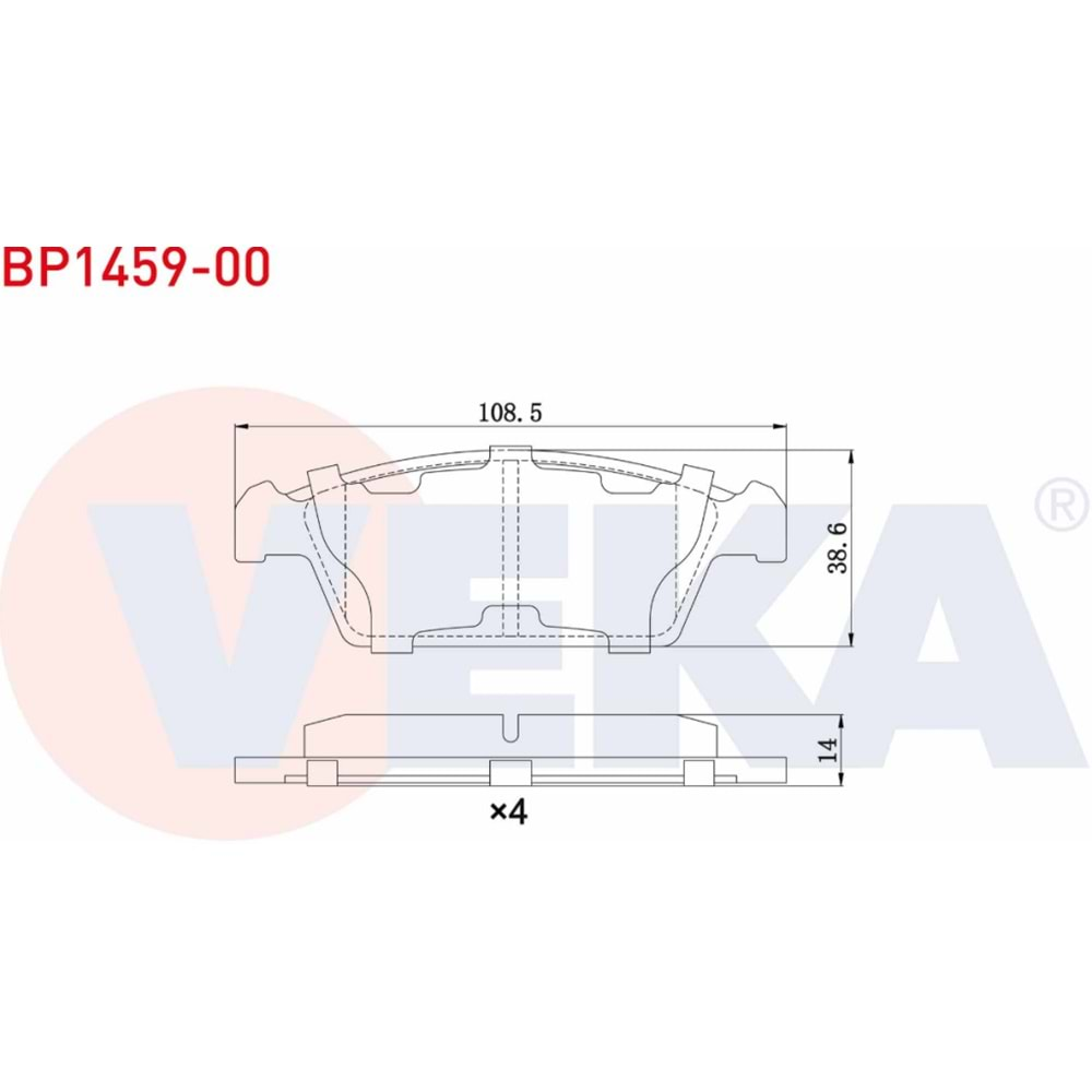 Disk Balata Daiwoo Tico (KLY3) 0.8 Ön - VEKa