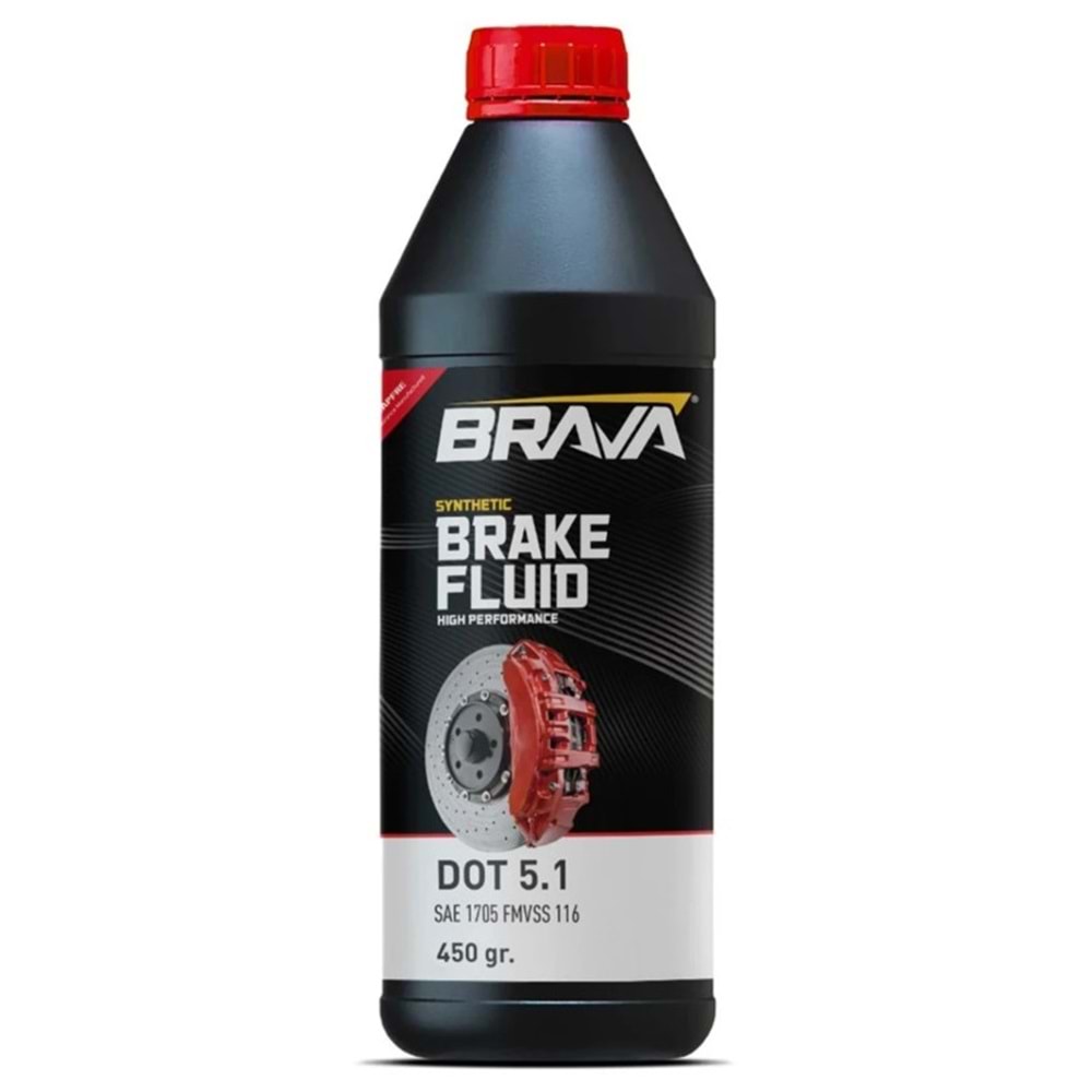 BRAVA FREN HiDROLiĞi SIVISI DOT-5.1 (450GR)