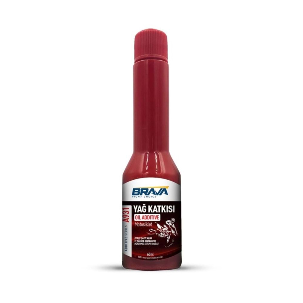 BRAVA LUPRO MAX A931 MOTORSİKLET YAĞ KATKISI (60ML)
