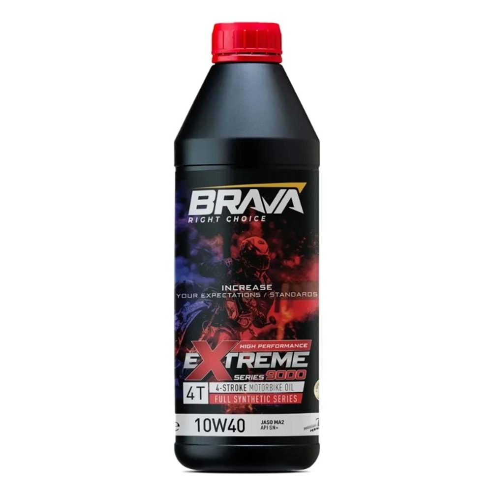 BRAVA EXTREME 9000 4T 10W/40 TAM SENTETİK SP+ MOTOR YAĞI (1LT)