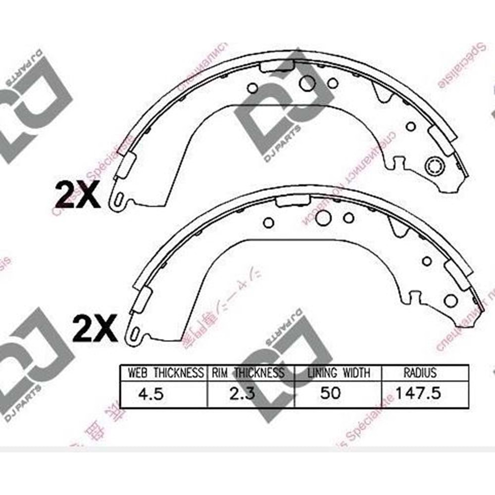 KampAna Balata Toyota Hi-lux LN 106 4X4 89> - DJ