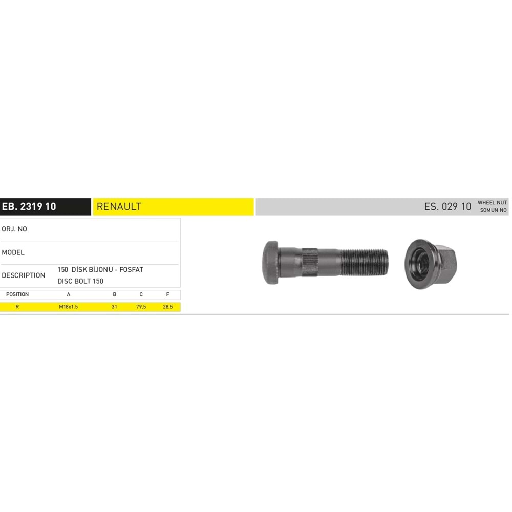 RENAULT MİDLUM BİJON - EKER