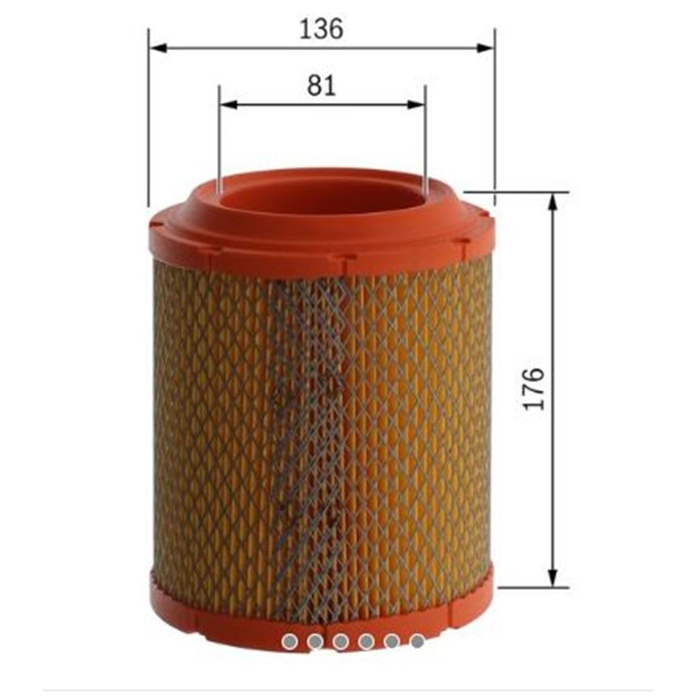 Hava Filtresi Jeep Compass, Patriot, Chreysler Dodge Caliber