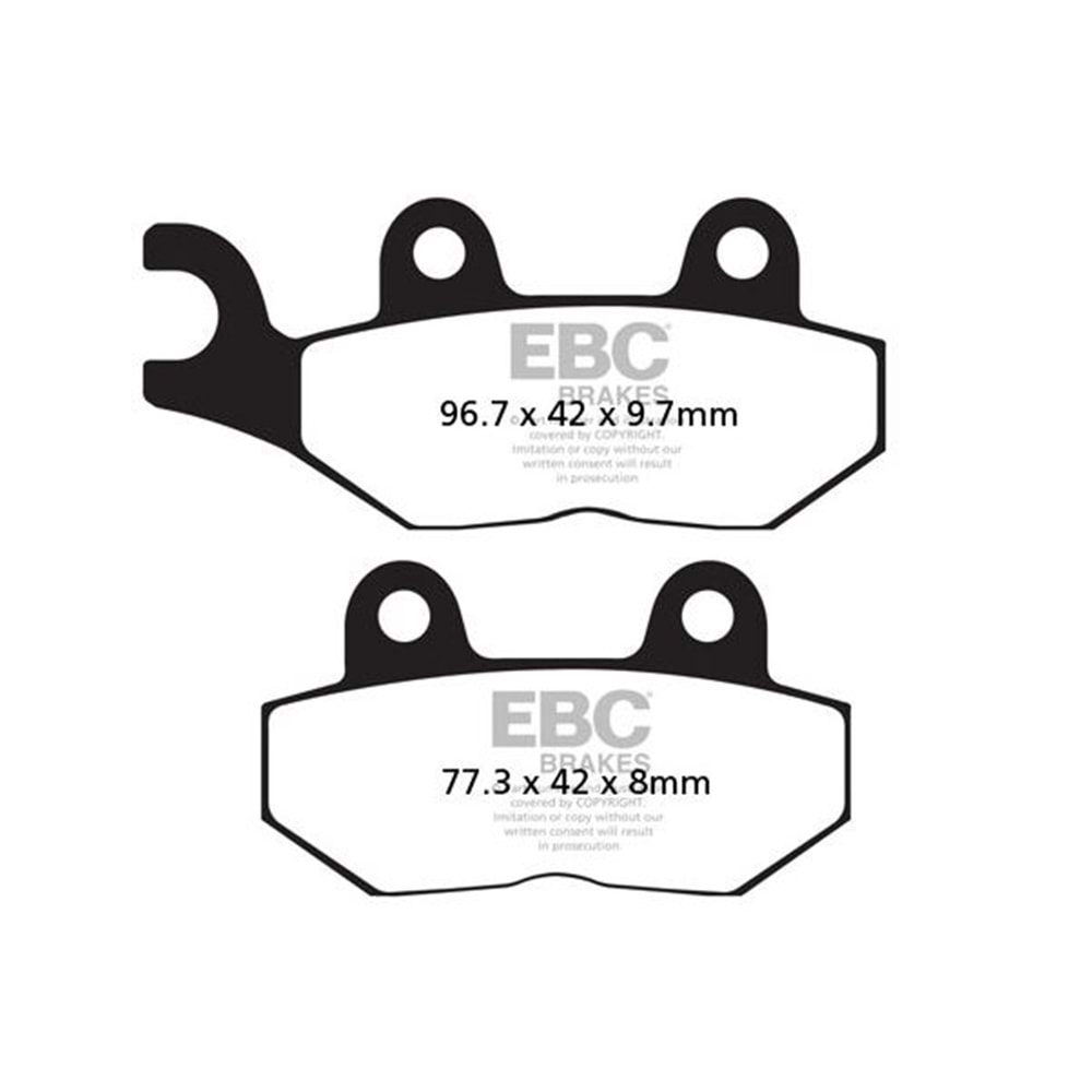 EBC FA214-2HH ARKA BALATA CF MOTO, KLX125, DR250, YZ125