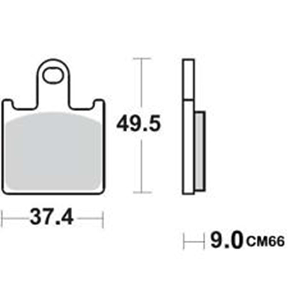 EBC FA417/4HH SİNTERLİ BALATA