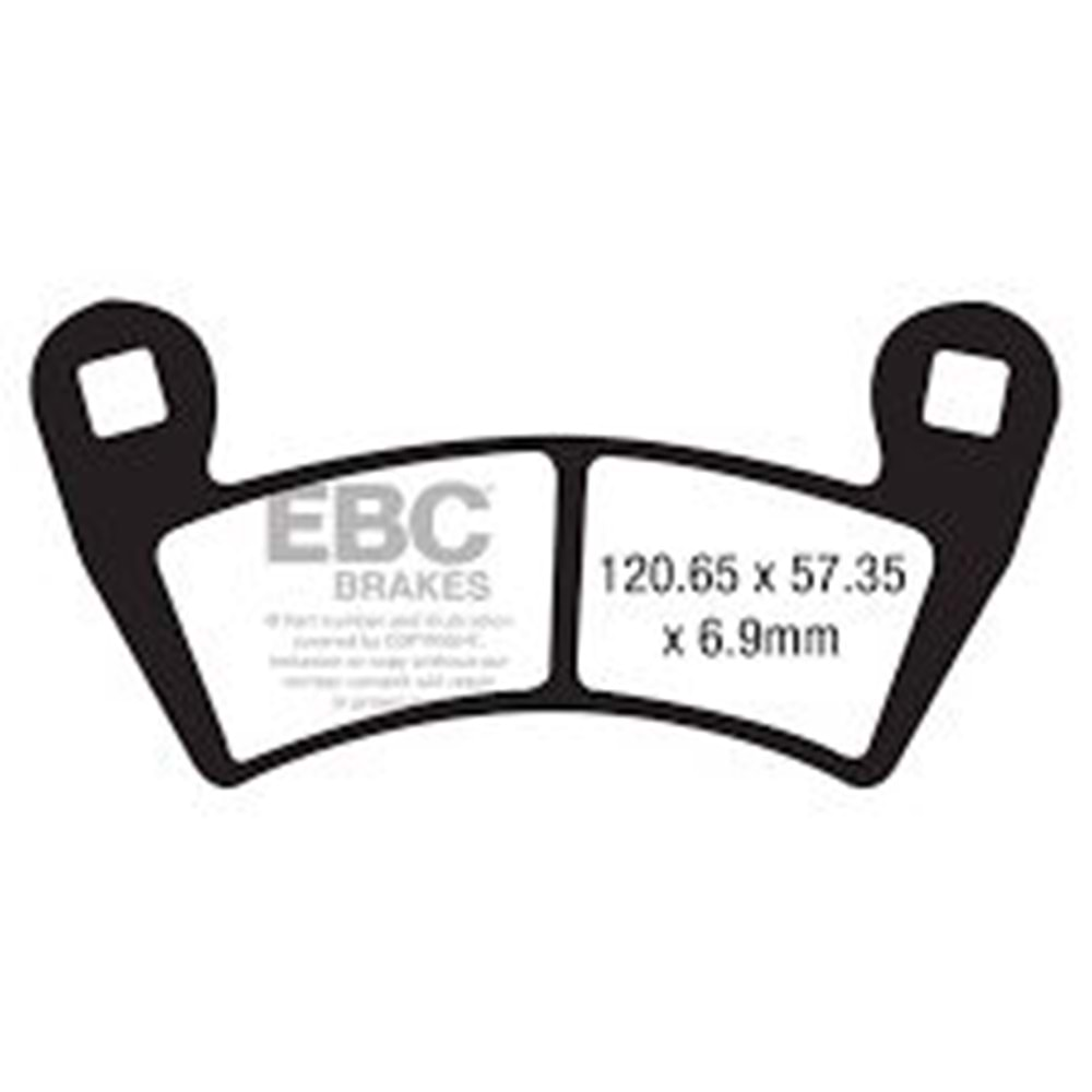 EBC FA452R DİSK BALATA POLARİS ATV 500, 700 , RZ-R 800, 1000 ÖN