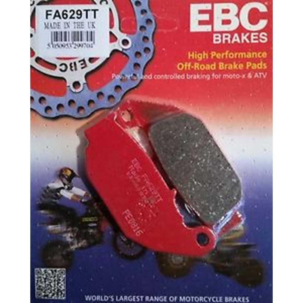 EBC FA629TT KARBON BALATA ARKA CBR125 R, CRF250 RALLY, CRF250 L, MSX125