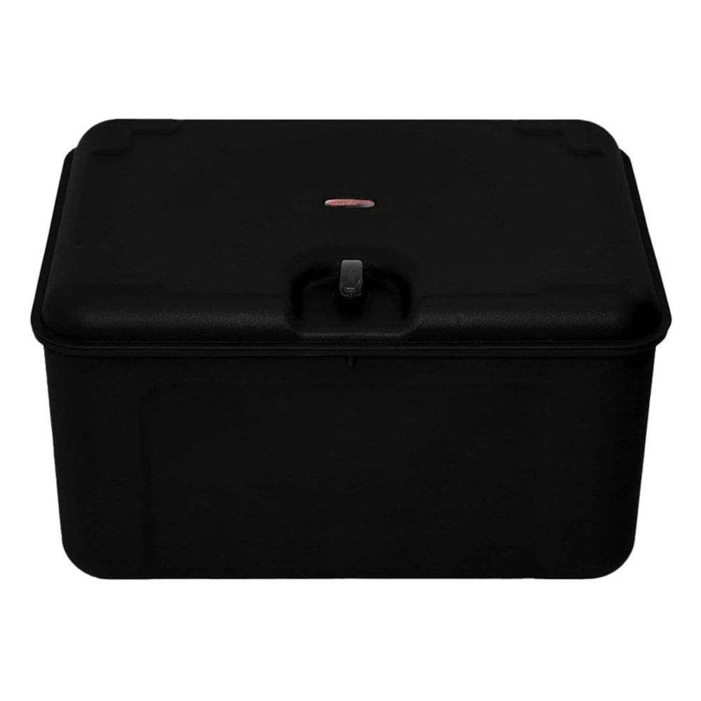 GP Kompozit Universal Plastik Isı Yalıtımlı Pizza Servis Çantası Siyah