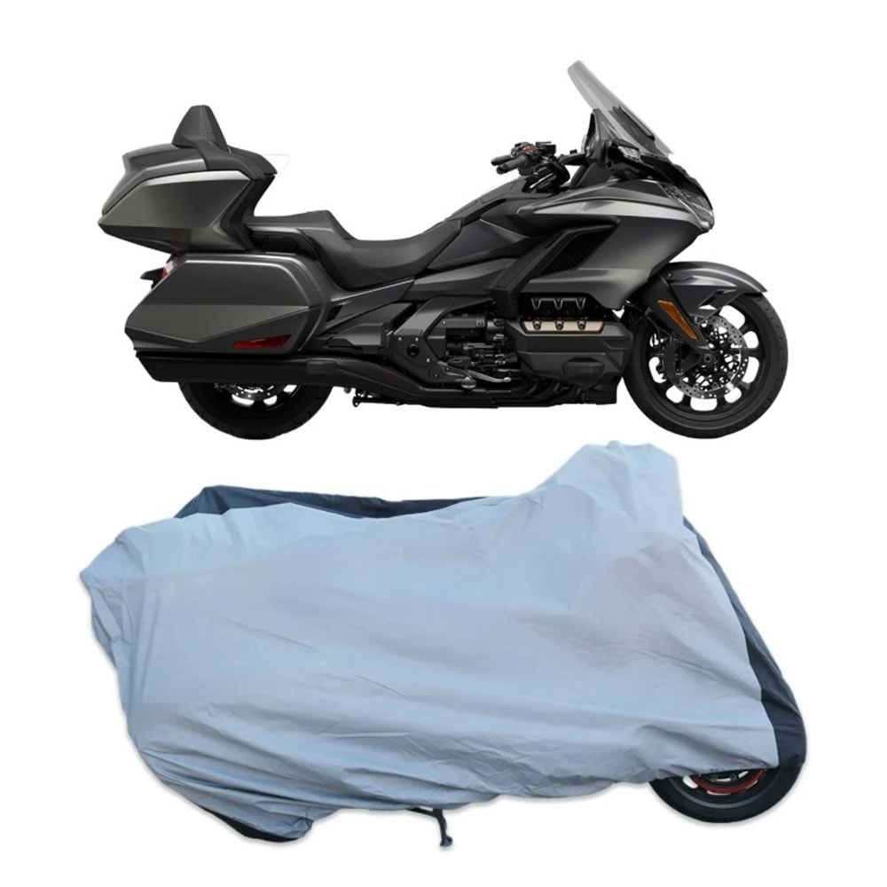 GP Kompozit Universal Büyük Boy Motosiklet Brandası Gri