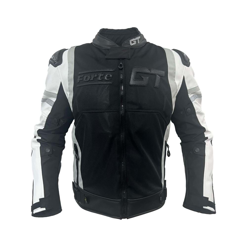Forte Gt Titan Motosiklet Montu Hörgüçlü Yazlık - BEYAZ - 2XL Beden