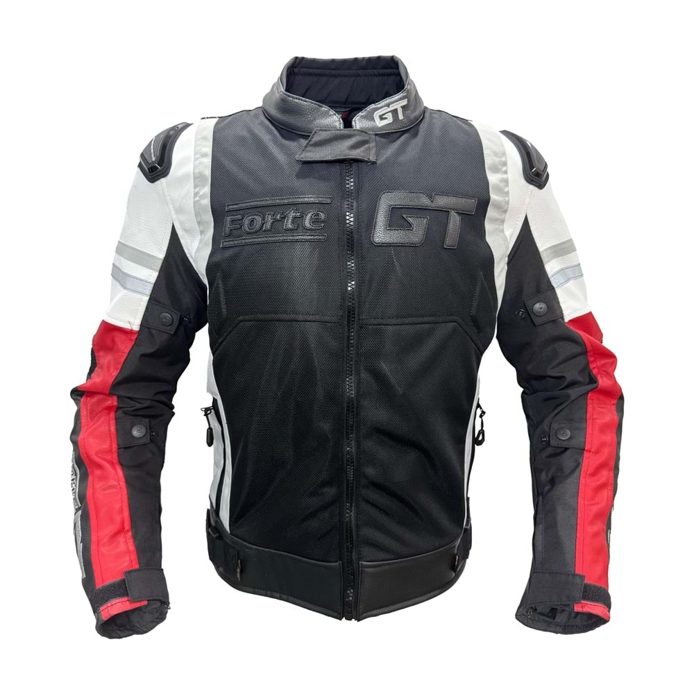 Forte Gt Titan Motosiklet Montu Hörgüçlü Yazlık - KIRMIZI - XLBeden