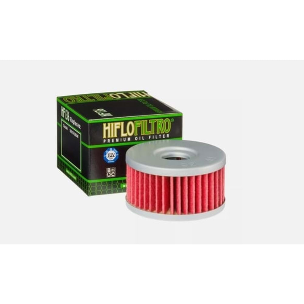 HIFLO HF136 Yağ Filtresi 1990-1998 Suzuki DR350