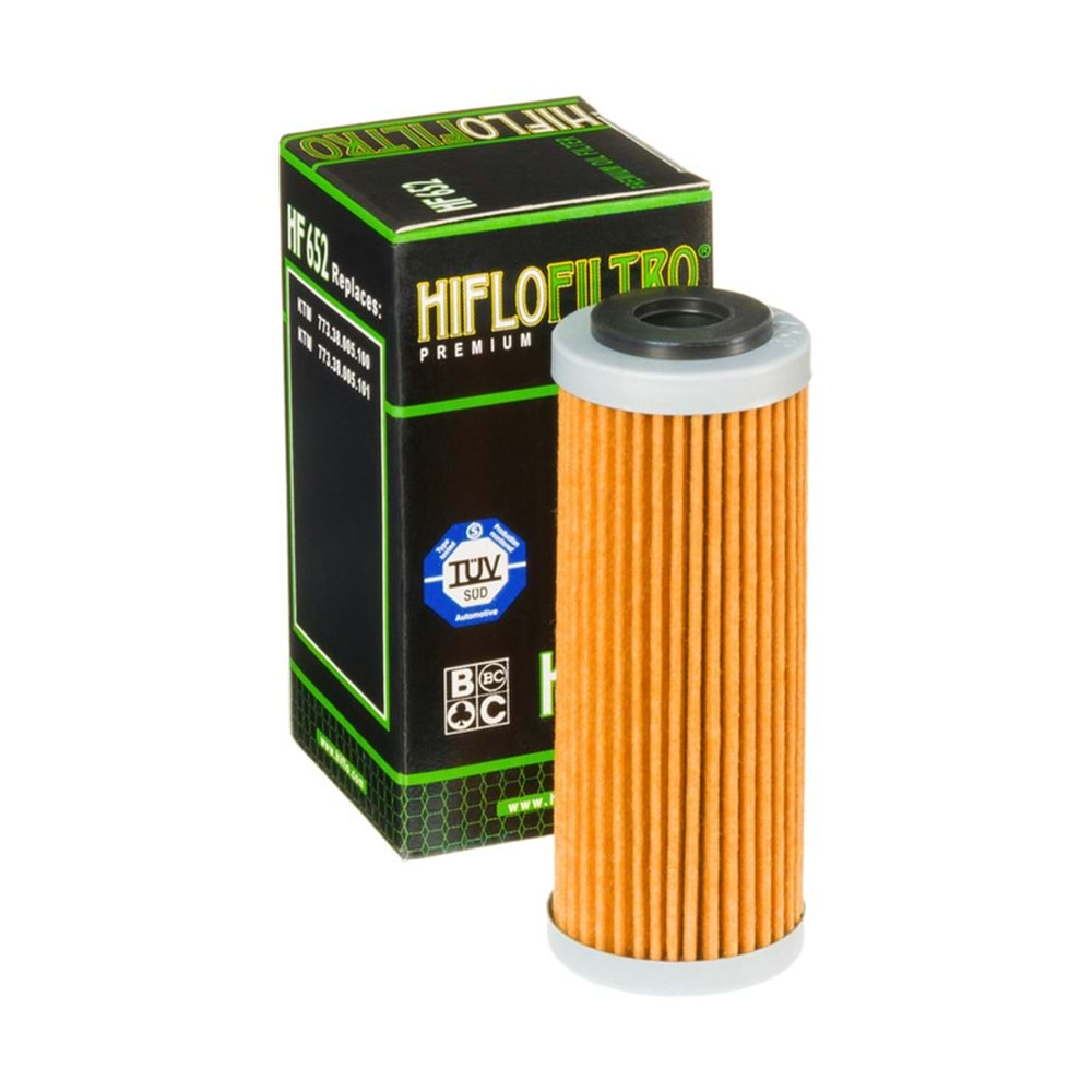 HIFLO HF652 YAĞ FİLTRESİ KTM 250EXC, 350EXC, 450 EXC