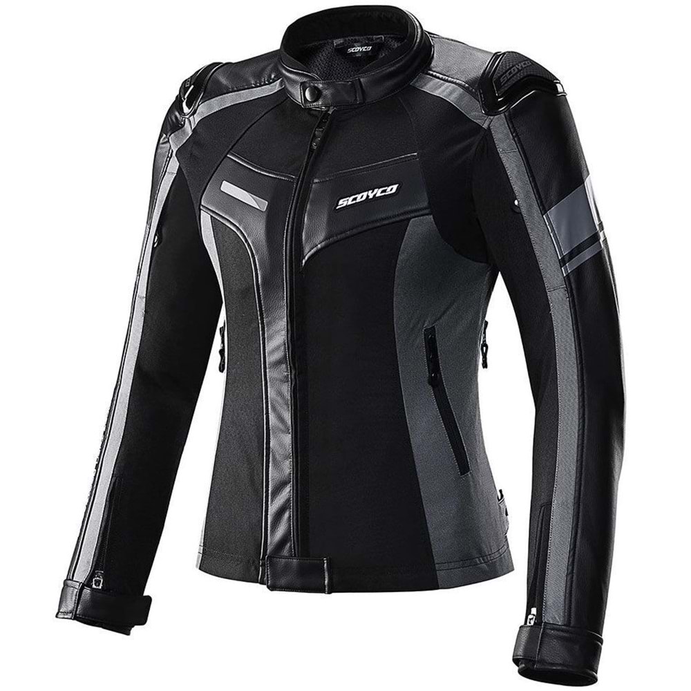 Scoyco JK152 4 Mevsim Kadın Motosiklet Montu - SİYAH - L