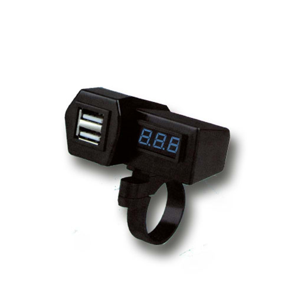 VEXO Z-10 USB ŞARJ VE VOLTMETRE KİTİ