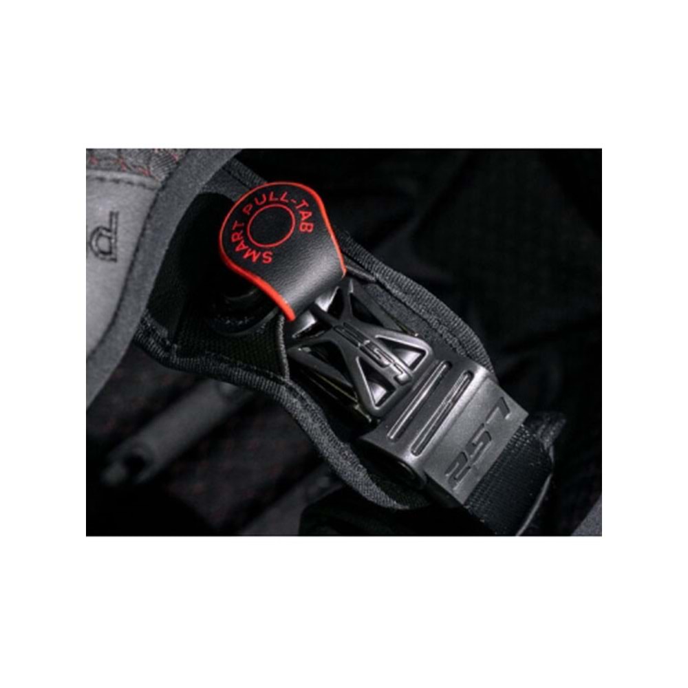 LS2 Advant Bend 180 Derece Açılabilen Motosiklet Kask Siyah-Kırmızı - L