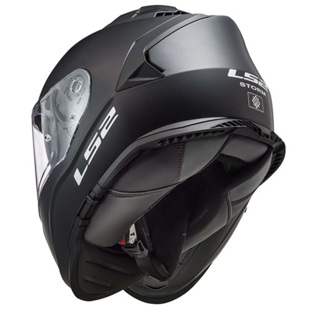 LS2 Kask Storm 2 Mat Siyah - M