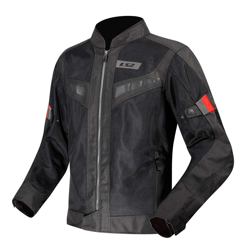 LS2 Blade Air Mont Siyah-Kırmızı - S Beden