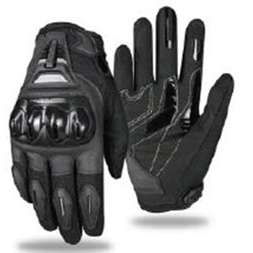 Ones Again MG07 Motosiklet Eldiveni Siyah - M