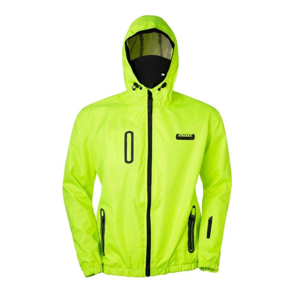 Motosiklet Yağmurluk Korumalı Kapşonlu Neon - XS Beden