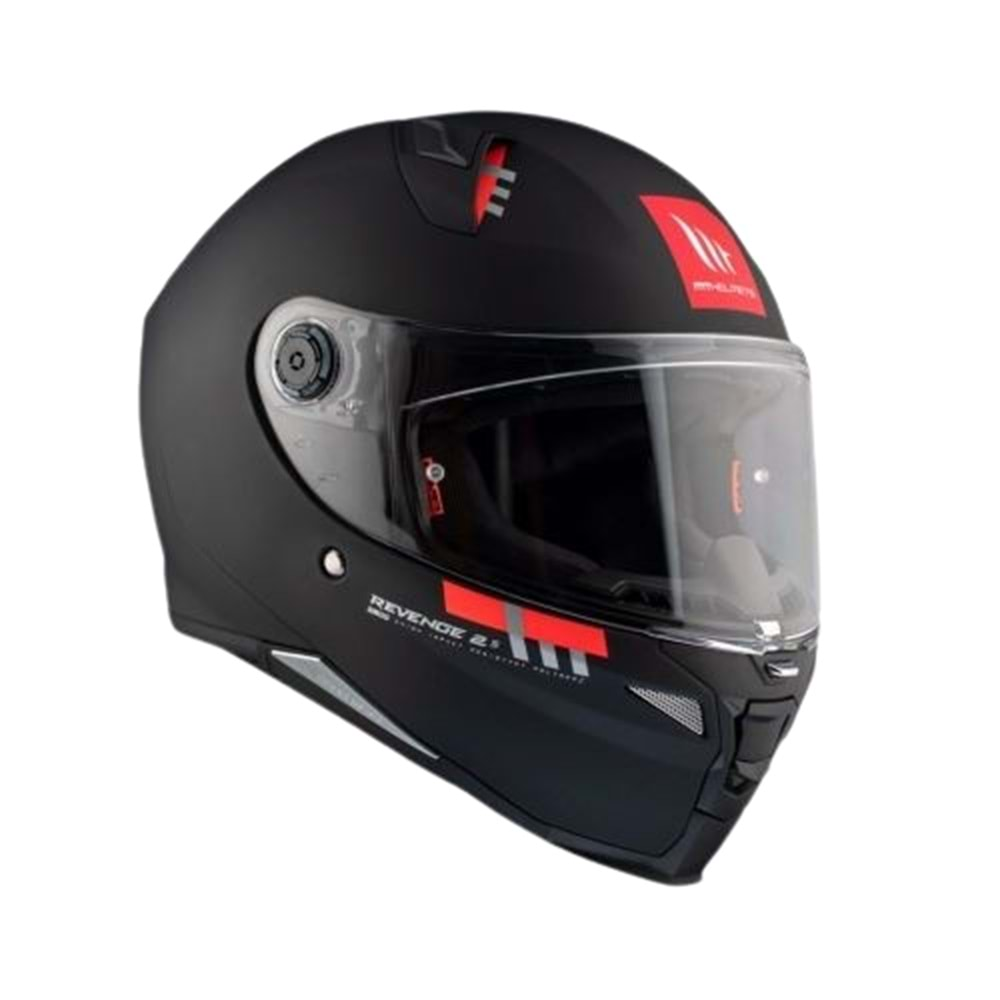 Kask Mt Revenge 2 S Solıd A1 Mat Siyah - L