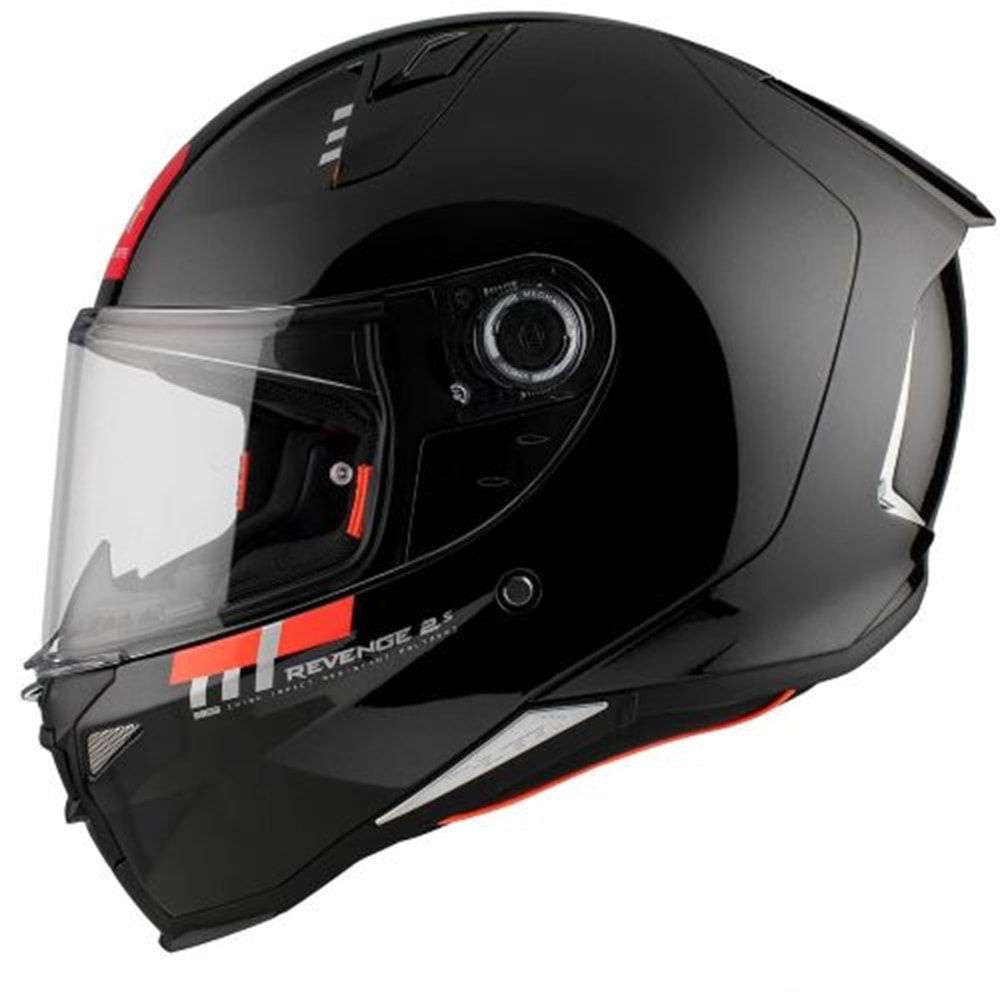 Kask Mt Revenge 2 S Solıd A1 Siyah - 2Xl