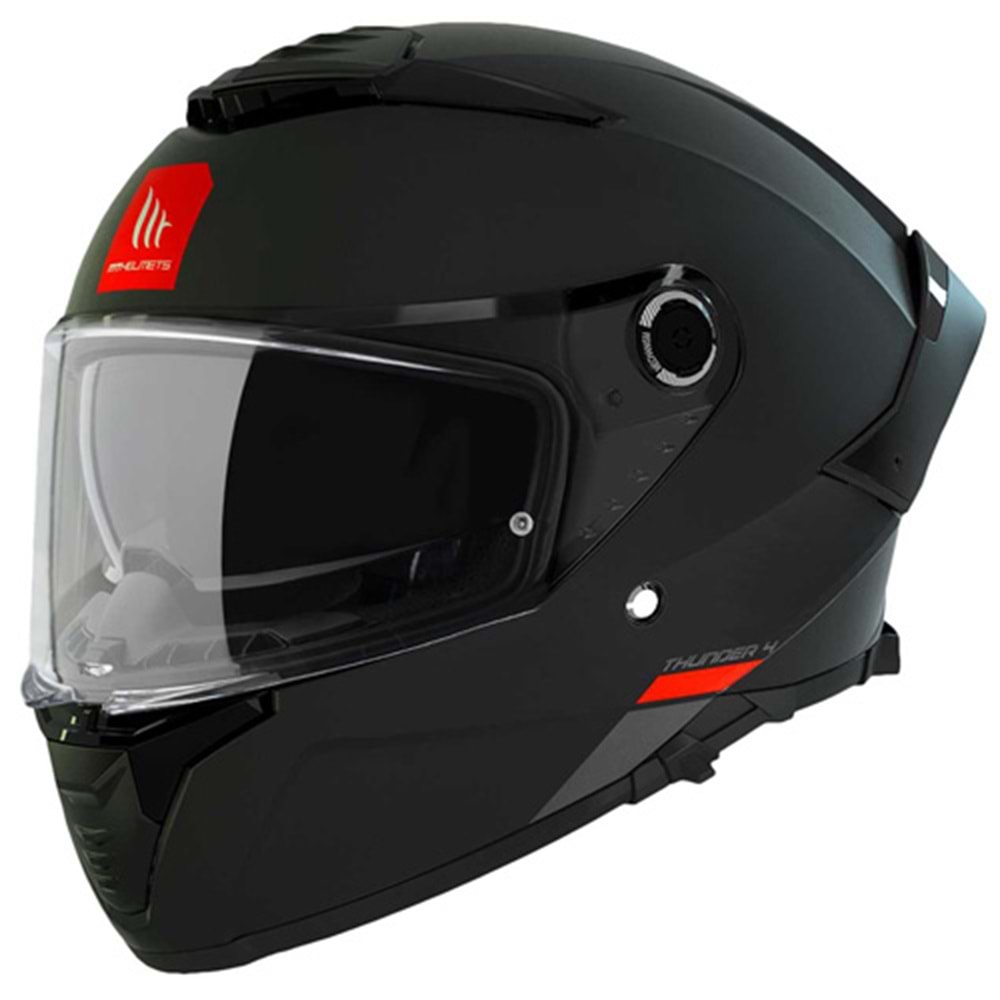 Mt Kask Thunder 4 Sv A1 Mat Siyah - M Beden